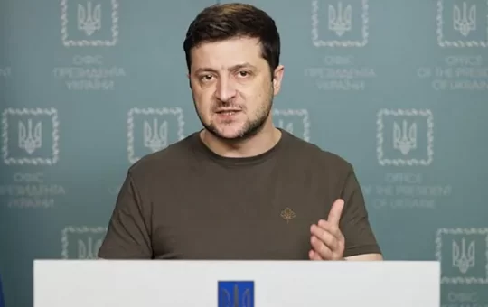 Watch: Ukraine President Zelensky Says "Not Hiding, Not Afraid", Shares Location