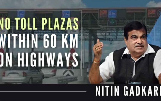 Nitin Gadkari: Toll Plazas Within 60 Km of Each Other on Highways to be Closed in 3 Months
