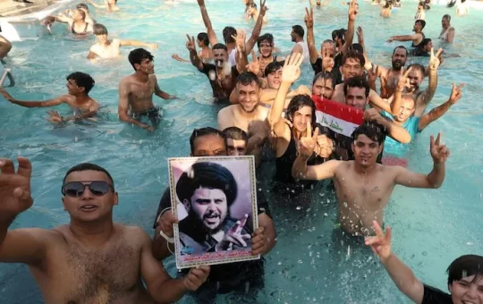 In Sri Lanka rerun, Iraq protestors storm presidential palace, take dip in pool